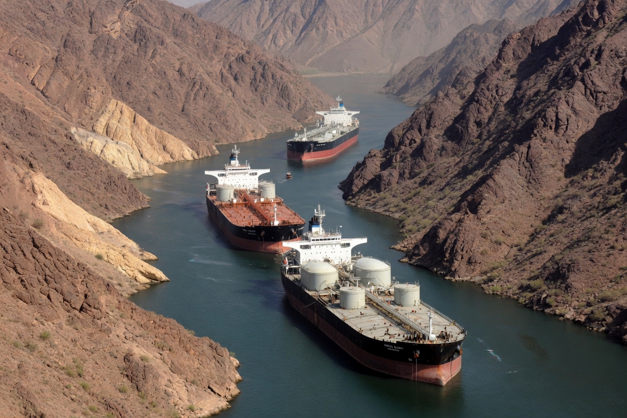 The Strait of Hormuz, where the U.S. Navy's blockade has halted the flow of global energy, stands as the physical center of the jurisdictional dispute.